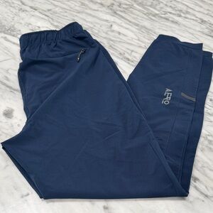 Virus Navy Blue Track Pants